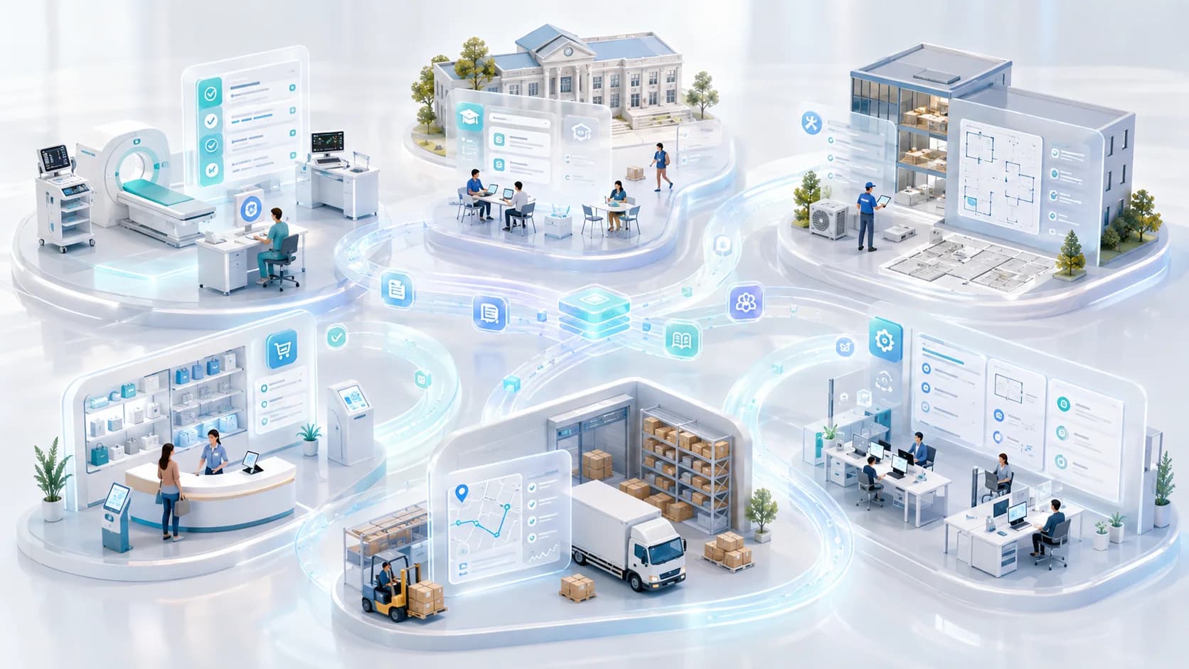 Operational technology adaptable across different industries and business environments